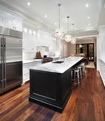 Before & after galley kitchen remodel by klm kitchens baths floors | kitchen design ideas. Long Kitchen Island Transitional Kitchen The Design Galley Kitchen Layout Galley Kitchen Design Modern Galley Kitchen Design