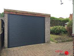 Our Roller Shutter Garage Door In Anthracite Grey Garage Doors Garage Door Styles Doors
