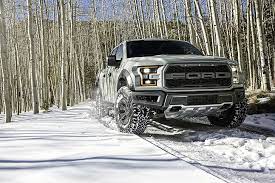 Hd Wallpaper Gray Ford Supercrew Winter Snow Birch Raptor Pickup F 150 Wallpaper Flare