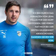 Kevin pannewitz kann sich den ball im spiel gegen koblenz in seelenruhe zurechtlegen. Sky Sport De Kevin Pannewitz Wurde Vom Fc Carl Zeiss Facebook