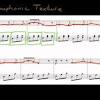 In music, texture is how the tempo, melodic, and harmonic materials are combined in a musical composition, determining the overall quality of the sound in a piece. 1
