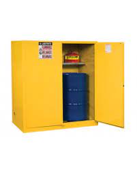 For use with single 55 gallon verticle drum storage cabinets (sold separately) to easily maneuver. Drum Storage Cabinet Safe Hazmat Storage Justrite