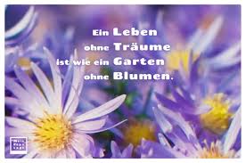 Nach wochen grauer trostlosigkeit erwacht im frühjahr die natur endlich aus dem winterschlaf. Mein Papa Sagt Ein Leben Ohne Traume Ist Wie Ein Garten Ohne Blumen
