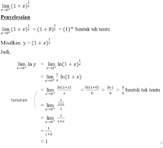 Maybe you would like to learn more about one of these? Pengertian Rumus Dan Contoh Soal Limit Bentuk Tak Tentu