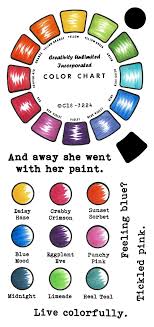 Inky Antics Stamps By Andrea Ockey Parr Color Wheel