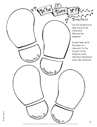 Foot Print Graphic Organizer Agente Secreto