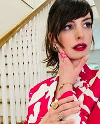 'locked down' stars anne hathaway and chiwetel ejiofor on making a film about the pandemic during the pandemic. Anne Hathaway Wore Schiaparelli Promoting The Film Locked Down Fashionsizzle