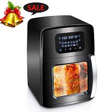 Black And Decker Air Station Parts Xl Air Fryer Oven With Large Viewing Window Electric Hot Deep Fryer Combine With Food Dehydrator 12 Pre Set Digital Programs Led Touchscreen 7 Piece Accesso