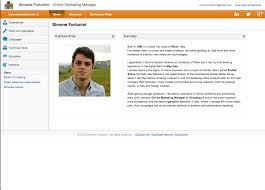 the best online resume ever