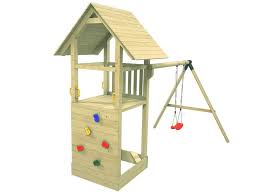 Spielturm mit verschiedenen ausbaumöglichkeiten, z. Spielturm Noah 150 Mit Schaukel Kaufen Spielgerate Discount