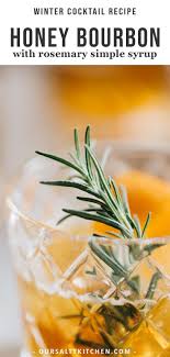 Every christmas, as soon as i put this out, everyone rushes around the punch bowl like a pack of wild animals! Bourbon Honey Cocktail With Rosemary Simple Syrup Recipe Bourbon Cocktails Winter Cocktails Honey Cocktail