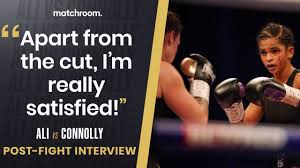 Ramla ali had no hesitation in putting her professional career on hold when she was handed the chance to box at the. You Can T Beat The Feet Ramla Ali Dominates Bec Connolly Moves 2 0 Youtube