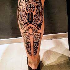 Tribal tattoos, tribal tattoo, tribal tattoos designs, for men, women, girls, tribal tattoos images roughly maximum tribal tattoo designs are found in black color. Tribal Tattoos Calf Nice