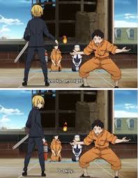 Fire Force Breaking The Fourth Wall