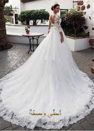 بدلات اعراس جميلة موديلات حصرية لفساتين أعراس مميزة لعام 2020 لجمالك سيدتي Wedding Dress Necklines Wedding Dresses Lace Wedding Dresses For Girls