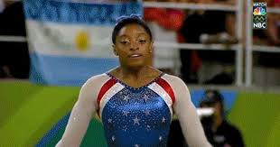 Brilliant Gif Shows Simone Biles Doing Gymnastics Over Lava Simone Biles Gymnastics Olympics
