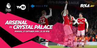 You can watch arsenal vs. Data Dan Fakta Premier League Arsenal Vs Crystal Palace Bola Net