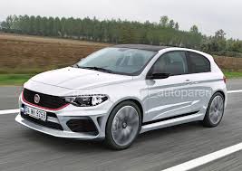 2016 3 Door Fiat Tipo Hatchback Rendering Fiat Tipo Fiat Fiat Tempra