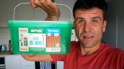 A simple block and string line trick for getting straight walls. Scott Brown Carpentry