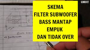 Skema rangkaian penguat jrc 4558 stereo dan mono. Skema Filter Subwoofer Ic 4558 Bass Mantap Youtube