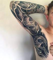 Check out this list of some of our favorite armpit tattoos that were worth the pain. 90 Armpit Tattoo Designs For Men Underarm Ink Ideas