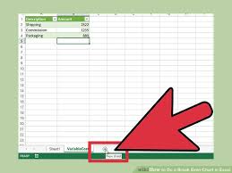 How To Do A Break Even Chart In Excel With Pictures Wikihow