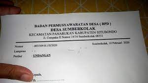 Tetapi berbeda untuk surat undangan tidak resmi yang tidak harus diberi kop surat. Contoh Surat Undangan Musyawarah Desa Youtube