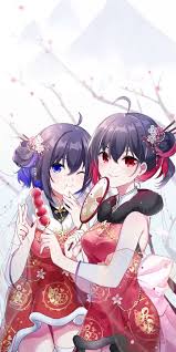 7 months ago 7 months ago. Wallpaper Honkai Impact 3 Double Seele Double Happy 720x1440 Honkaiimpact