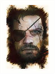Venom Snake Big Boss Metal Gear Solid Art Print By Naumovski Big Boss Metal Gear Metal Gear Solid Metal Gear