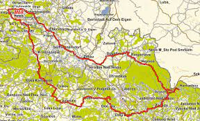 Eine gute karte kommt von marco polo: Motorradtour Drei Lander Tour Lausitz Riesengebirge Isergebirge