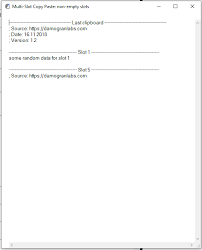Maybe you would like to learn more about one of these? Github Damogranlabs Multi Slot Copy Paste Multi Slot Clipboard Software For Windows Based On Ahk