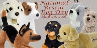 Service dogs are being celebrated today on international dog day. Stuffedsafari Com Celebrate All Rescue Dogs With Us Milled