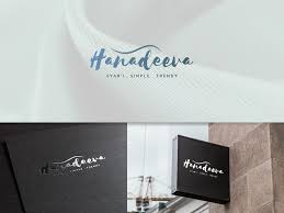 Andyta hijab brand logo design designed by wimuv works. Handevaa Hijab Hijab Logo Logo Design Logo Inspiration