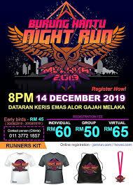 Air panas gadek a'famosa water world a'famosa old west ( previously known as cowboy town) a'famosa resort muzium adat istiadat keris landmark dataran alor gajah alor gajah museum (muzium alor gajah) museum alor gajah alor gajah. Burung Hantu Night Run Melaka Howei Online Event Registration