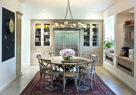 What Size Rug Under 60 Inch Round Table Round Dining Room Traditional Dining Rooms 60 Inch Round Dining Table