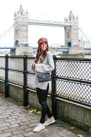 Casual Travel Outfit Sweater Under 40 In London Alyson Haley Casual Travel Outfit London Outfit Casual Winter Outfits