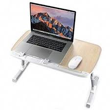 Tragbarer Laptop Schreibtisch Fur Couch Taotronics Laptop Tisch Faltbar Verstellbar Fur Bet Laptop Table For Bed Laptop Desk For Bed Adjustable Laptop Table