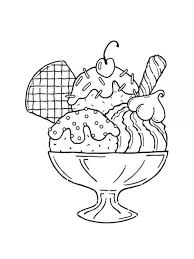 Simply do online coloring for kids favorite ice cream cone coloring pages directly from your gadget, support for ipad, android tab or using our blippi coloring pages are now available 24 blippi coloring sheets of the animals and machines. Easy Ice Cream Coloring Page Halaman Mewarnai Buku Gambar Sulaman