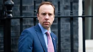 British health secretary matt hancock has resigned. Xkmffy9xhghram