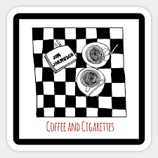 Check spelling or type a new query. Coffee And Cigarettes Jim Jarmusch Aufkleber Teepublic De