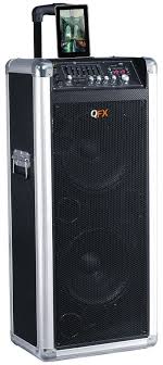 New Qfx 800 Watt Portable Bluetooth Battery Powered Dj Pa System Mic Remote Bluetooth Speakers Portable Usb Radio Best Portable Bluetooth Speaker