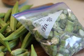 (particularly if said vegetable is fried, ahem.) How To Freeze Fresh Okra It S So Easy The Kitchen Garten