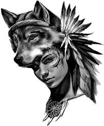 Tattoo Wolf Woman Faces 39 Ideas In 2020 Wolf Face Wolf Tattoos Wolf Face Tattoo
