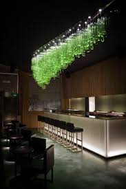 Lighting Ideas Fall In Love With The Most Dazzling Modern Lighting Design Www Lightingstores Restaurant Design Glass Art Installation Restaurant Chandelier