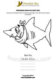 Mar 02, 2020 · 12. Mewarnai Gambar Ikan Hiu Sakit Gigi