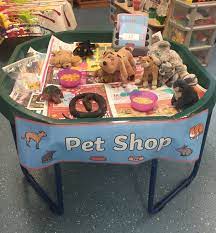 Eyfs Role Play Pet Shop Investigation Tray The Children Loved Feeding The Different Pets And Taking Them To The Home Corner Pet Shop Pet Daycare Pets