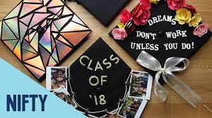 And, the pta parents and i used this graduation cap gift box diy to make over 100 little treats for all of the graduating fifth graders. 4 Fun Ways To Decorate Graduation Caps Youtube