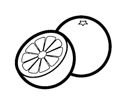 Dibujos para colorear de la serie colorear_el_color_naranja. Dibujo De Las Naranjas Para Colorear Dibujos Net