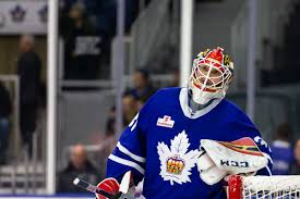 Michael edward hutchinson (born march 2, 1990) is a canadian professional ice hockey goaltender who is currently under contract with the toronto maple leafs of the national hockey league (nhl). Toronto Maple Leafs News Andersen Sparks Injured Hutchison To Start Pension Plan Puppets