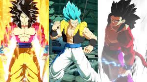 High resolution ssj4 gogeta desktop/laptop wallpaper. Dragon Ball Fighterz Gogeta Ss Blue Goku Ssj4 Gohan Ssj4 Dramatic Finishes Pc Mods 4k 60á¶ áµ–Ë¢ Youtube